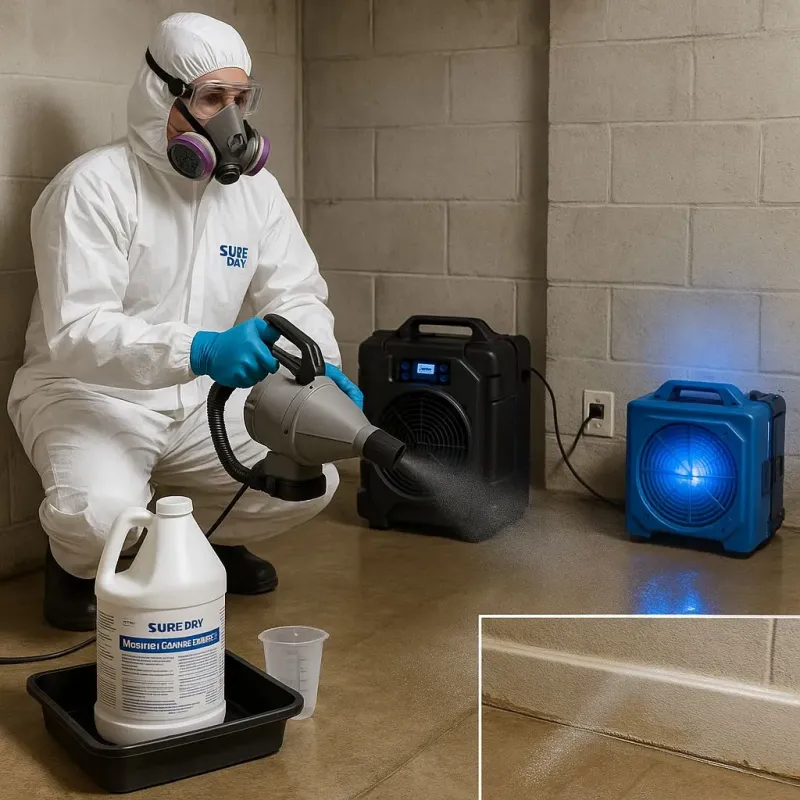 Sanitization and Odor Removal process in Conley, GA